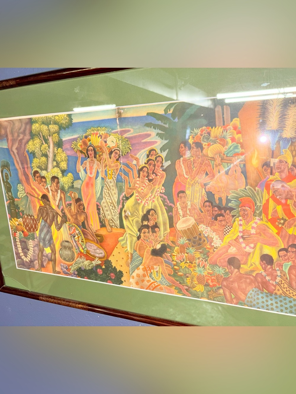 Vintage Eugene Savage Menu Art
